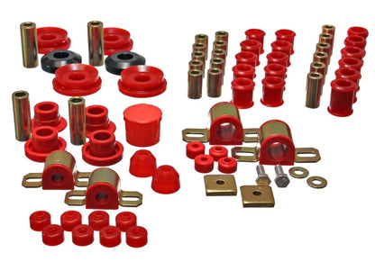 Energy Suspension 95-98 Nissan 240SX (S14) Red Hyper-Flex Master Bushing Set - eliteracefab.com