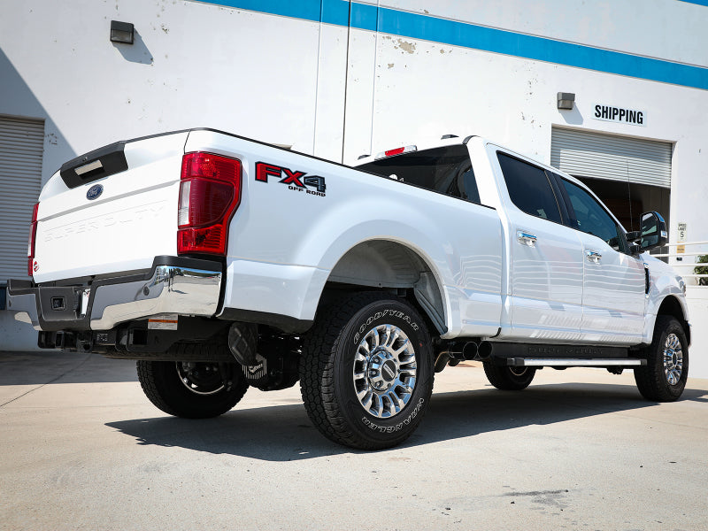 aFe Rebel Series 3in 409 SS Cat-Back Exhaust w/ Black Tips 17-20 Ford F-250/F350 V8 6.2L/7.3L - eliteracefab.com