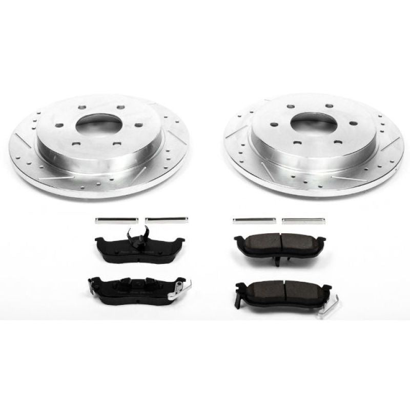 Power Stop 04-10 Infiniti QX56 Rear Z23 Evolution Sport Brake Kit - eliteracefab.com