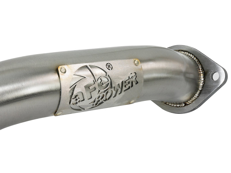 aFe Takeda 2.5in 304 SS Axle-Back Exhaust w/ Carbon Fiber Tips 16-19 Infiniti Q50 V6-3.0L (tt) aFe