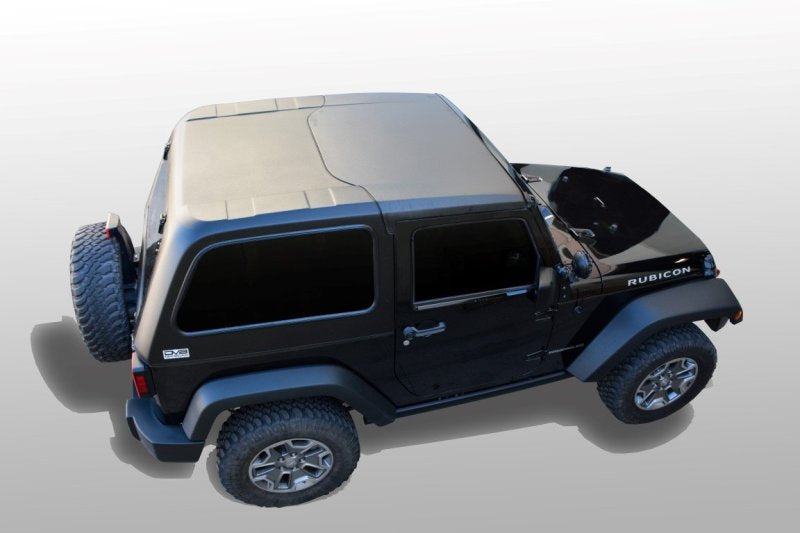 DV8 Offroad 07-18 Jeep Wrangler JK 2 Piece Fast Back Hard Top 2 Door - eliteracefab.com