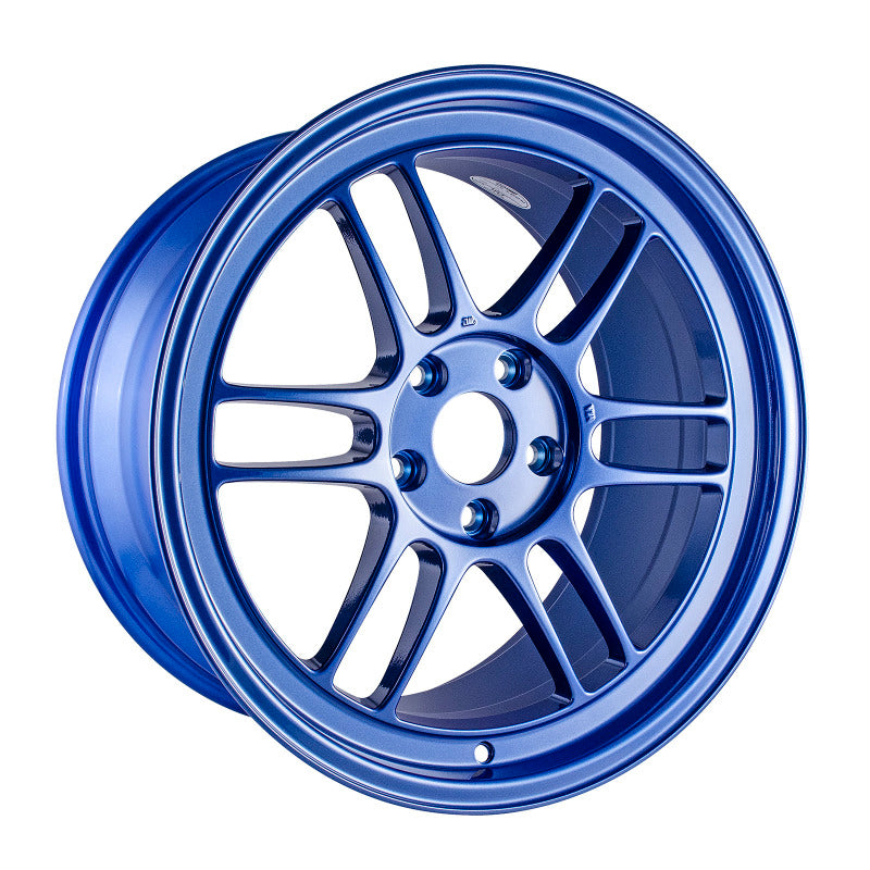 Enkei RPF1 18x9.5 5x114.3 38mm Offset 73mm Victory Bore Blue Wheel - eliteracefab.com