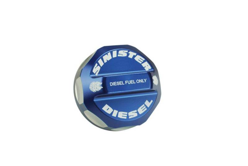 Sinister Diesel 08-16 Ford Powerstroke 6.4/6.7L Fuel Cap - eliteracefab.com