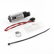 Load image into Gallery viewer, DeatschWerks 88-91 BMW 325i DW300C 340 LPH Compact Fuel Pump w/ Install Kit (w/o Mounting Clips) - eliteracefab.com