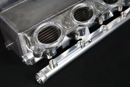 CSF Toyota A90/A91 Supra/ BMW G-Series B58 Charge-Air Cooler Manifold- Machined Billet Aluminum - eliteracefab.com