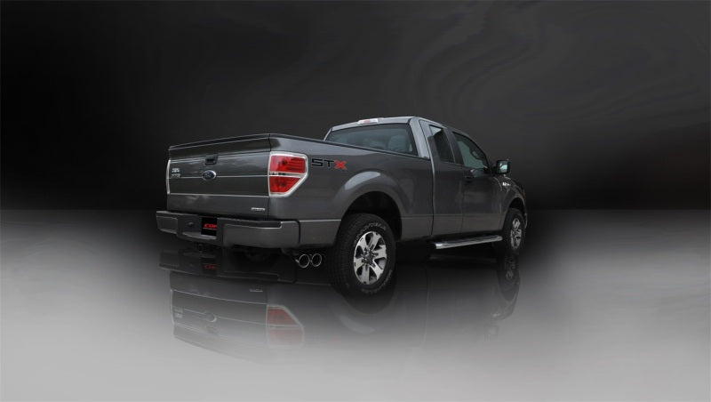 Corsa 11-14 Ford F-150 3.5L V6/5.0L V8 163.1in Wheelbase 3in Resonator Delete Kit CORSA Performance
