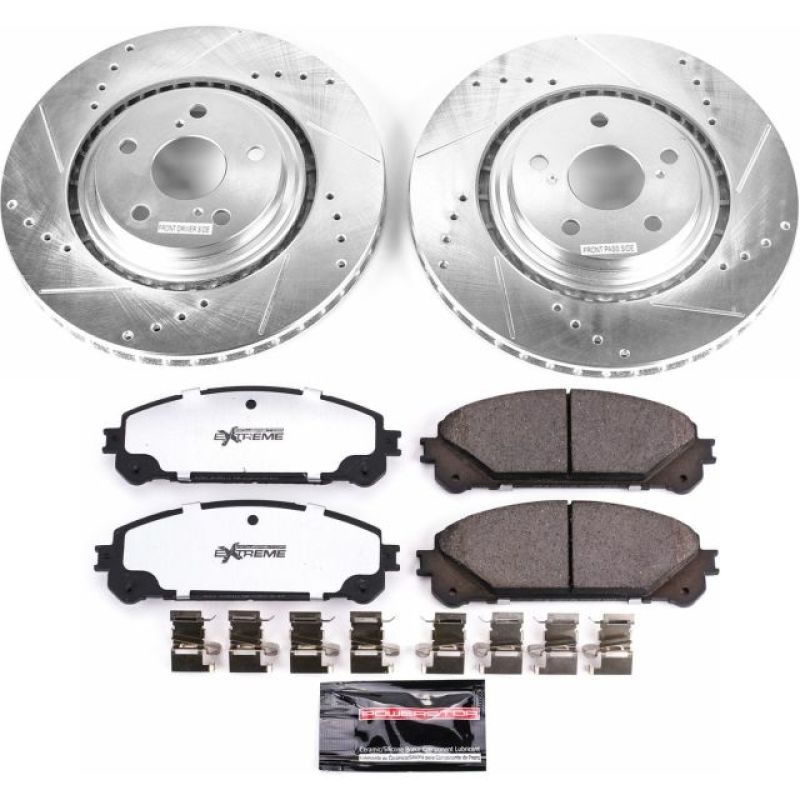 Power Stop 15-17 Lexus NX200t Front Z36 Truck & Tow Brake Kit - eliteracefab.com