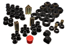 Load image into Gallery viewer, Energy Suspension 81-87 Chevy/GMC 4WD (W/ Stock Front Springs) Black Hyper-flex Master Bushing Set