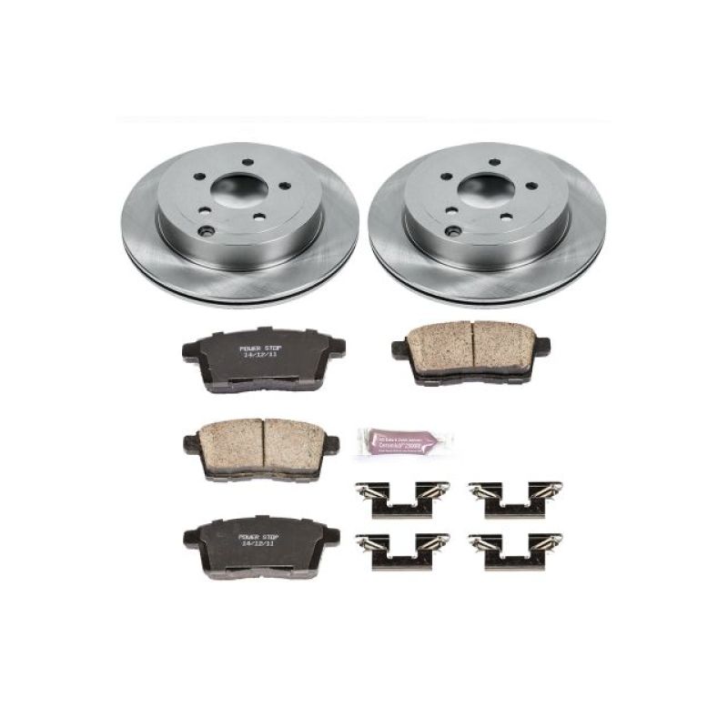 Power Stop 07-10 Ford Edge Rear Autospecialty Brake Kit - eliteracefab.com