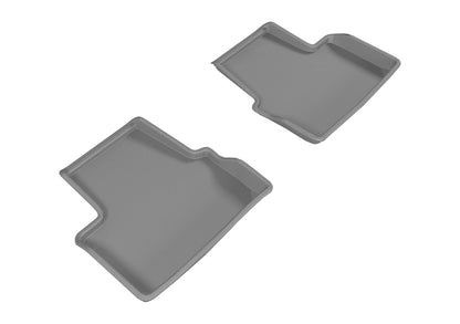 3D MAXpider L1CH07921501 2016-2019 Chevrolet Volt Kagu 2nd Row Floormats - Gray