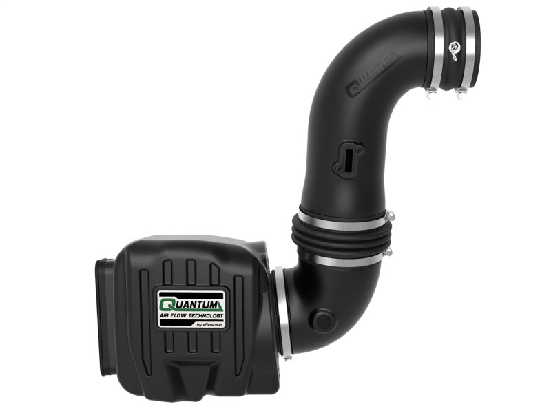 aFe Quantum Pro DRY S Cold Air Intake System 08-10 GM/Chevy Duramax V8-6.6L LMM - Dry - eliteracefab.com