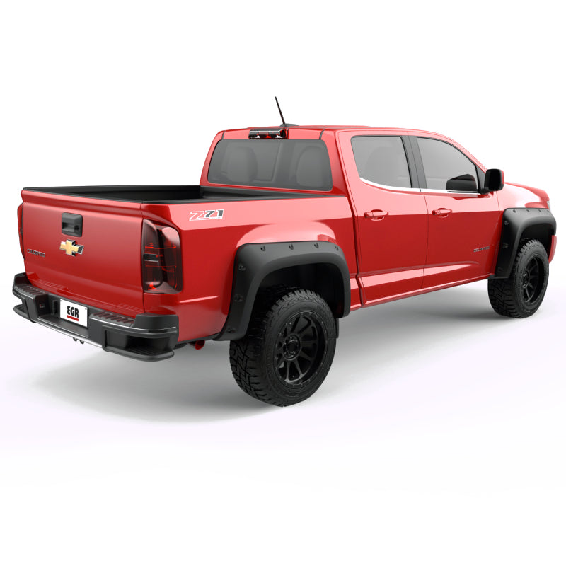 EGR 15+ Chevy Colorado 5ft Bed Bolt-On Look Fender Flares - Set - Matte