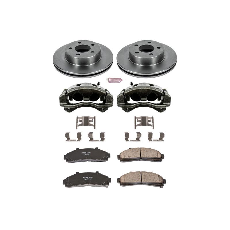 Power Stop 95-01 Ford Explorer Front Autospecialty Brake Kit w/Calipers - eliteracefab.com
