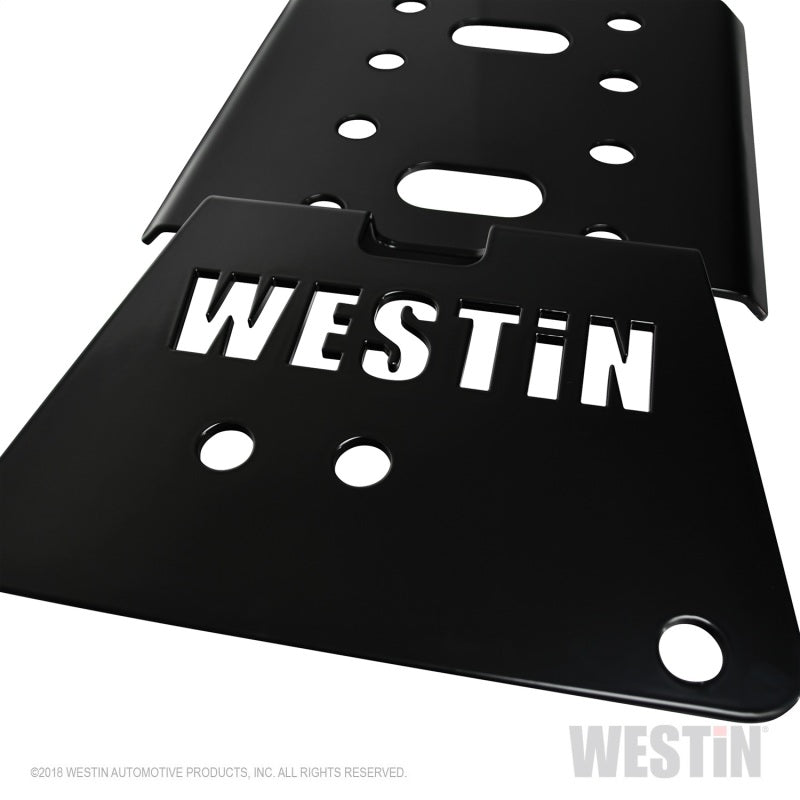 Westin/Snyper 07-11 Jeep Wrangler Transmission Pan Skid Plate - Textured Black - eliteracefab.com