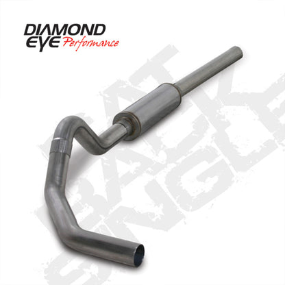 Diamond Eye KIT 4in CB SGL SS: 2004.5-2007.5 DODGE CUMMINS 600 Diamond Eye Performance