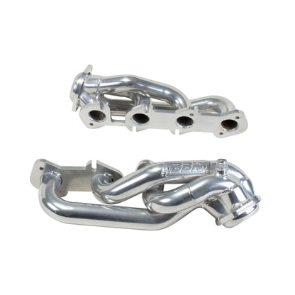 BBK 97-03 Ford F Series Truck 4.6 Shorty Tuned Length Exhaust Headers - 1-5/8 Silver Ceramic BBK