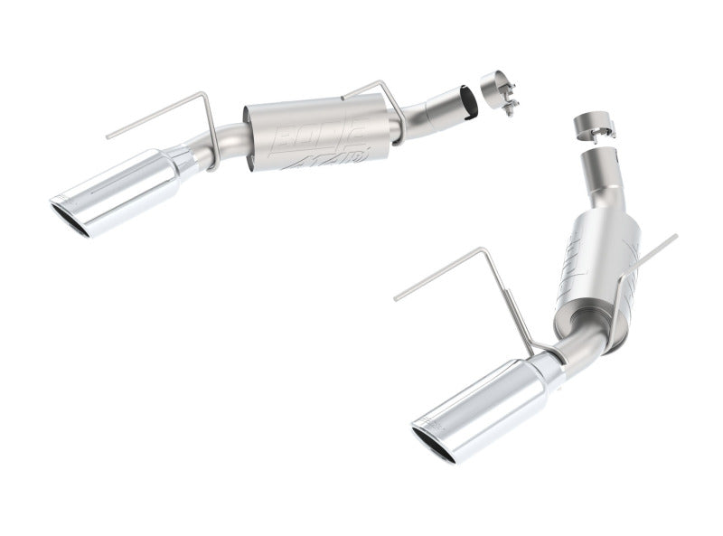 Borla 05-09 Mustang GT/Bullitt 4.6L 8cyl Aggressive ATAK Exhaust (rear section only) - eliteracefab.com