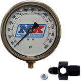 Nitrous Express Nitrous Pressure Gauge 4in-High Accuracy 4AN