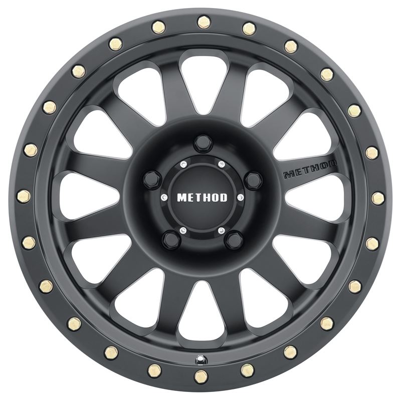 Method Race Wheels MR304 Double Standard, 15x10, -50mm Offset, 5x4.5, 83mm Centerbore, Matte Black - eliteracefab.com