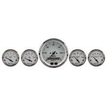 Load image into Gallery viewer, AutoMeter American Platinum 5PC. (3-3/8in. &amp; 2-1/16in.) GPS Speedometer Gauge Kit