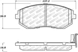 StopTech Street Disc Brake Pads - 305.15390