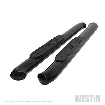 Westin 19-20 Chevrolet Silverado / GMC Sierra 1500 Reg Cab PRO TRAXX 4 Oval Nerf Step Bars - Black - eliteracefab.com