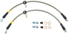 Load image into Gallery viewer, StopTech 00-05 Honda S2000 Rear SS Brake Lines - eliteracefab.com