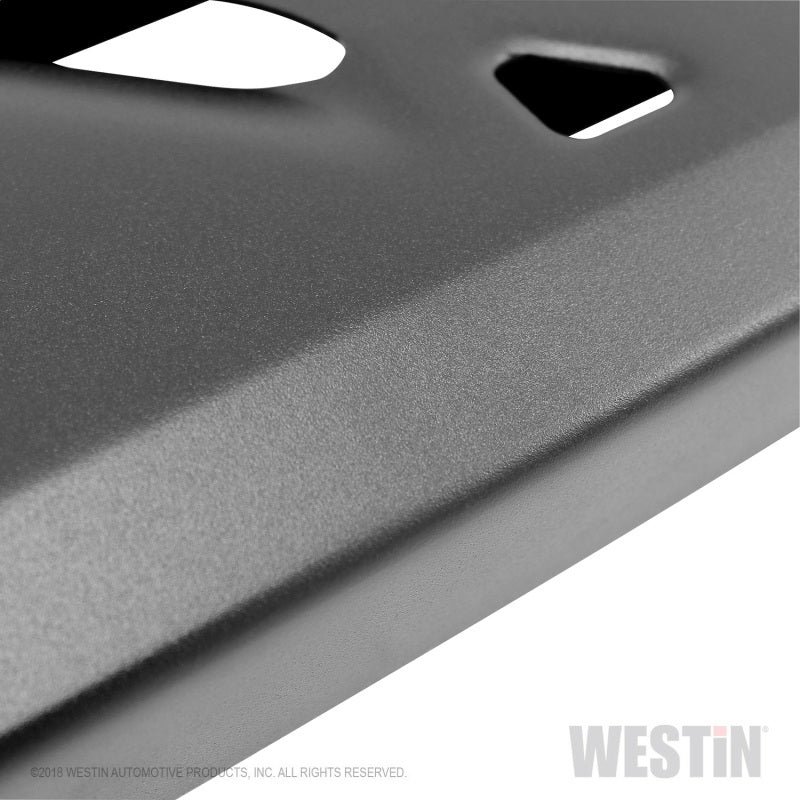 Westin 2019 Chevrolet Silverado/Sierra 1500 Crew Cab Thrasher Running Boards - Textured Black - eliteracefab.com