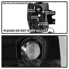 Load image into Gallery viewer, Spyder 08-10 Ford F-250 SD Projector Headlights V2-Switch Back Light Bar-Black PRO-YD-FS08V2-SBLB-BK - eliteracefab.com