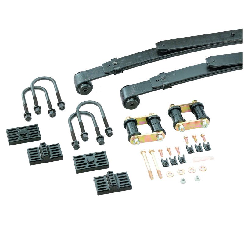 Hotchkis 67-69 GM F-Body 1 1/2 inch drop Leaf Springs w/ Shackles and Harware - eliteracefab.com