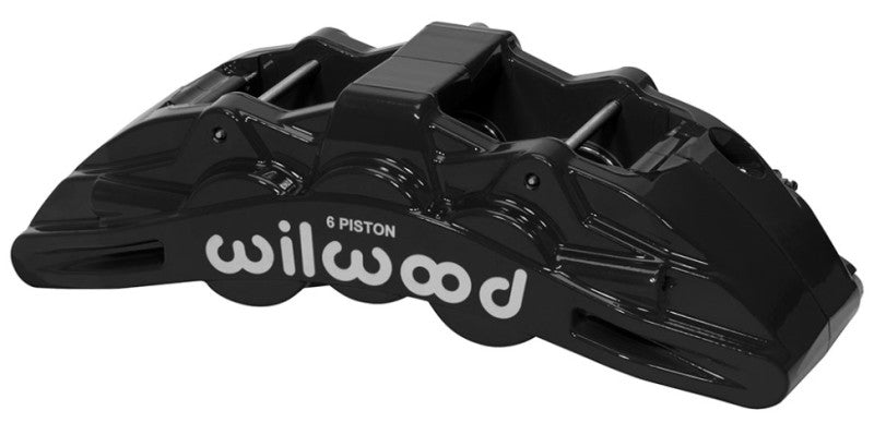 Wilwood Caliper Black SX6R 4.04in Piston 1.25in Disc Wilwood