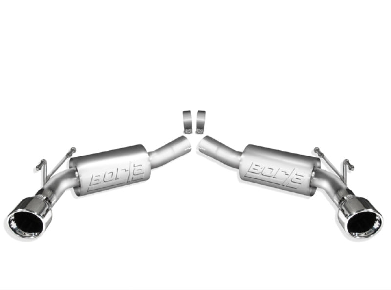 Borla 2010-2013 Camaro 6.2L V8 S-type Exhaust (rear section only) 11775 - eliteracefab.com