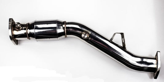TURBOXS HIGH FLOW CATALYTIC CONVERTER PIPE SUBARU WRX/STI/FORESTER XT; 2002-2007 - eliteracefab.com