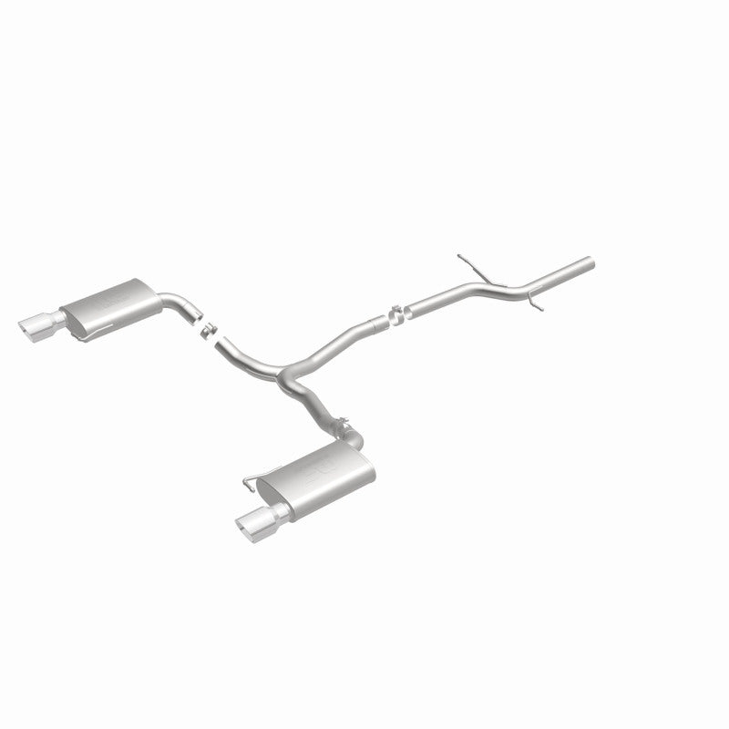 Magnaflow 2015 Audi Allroad 2.0L Touring Dual Spilt Rear Exit 2.5in 4in Tip SS C/B Perf Exhaust Magnaflow