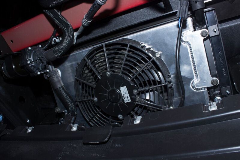 ROUSH 2015-2017 Ford F-150 Low Temperature Radiator Fan Upgrade - eliteracefab.com