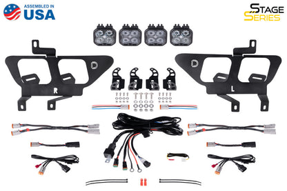 Diode Dynamics 21-22 Ford F-150 Stage Series Fog Pocket Mounting Brackets Diode Dynamics