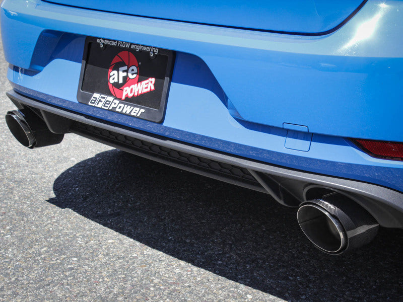 aFe 18-20 VW GTI (MK7.5) 2.0L MACH Force-Xp 3in to 2.5in 304 SS Axle-Back Exhaust System- Carb. Tips aFe