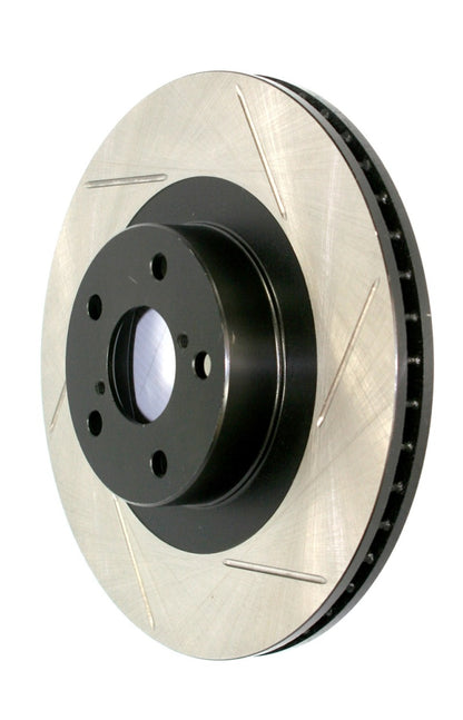 StopTech Power Slot 12-13 Ford F-250/F-350 Rear Left Slotted Rotor - eliteracefab.com