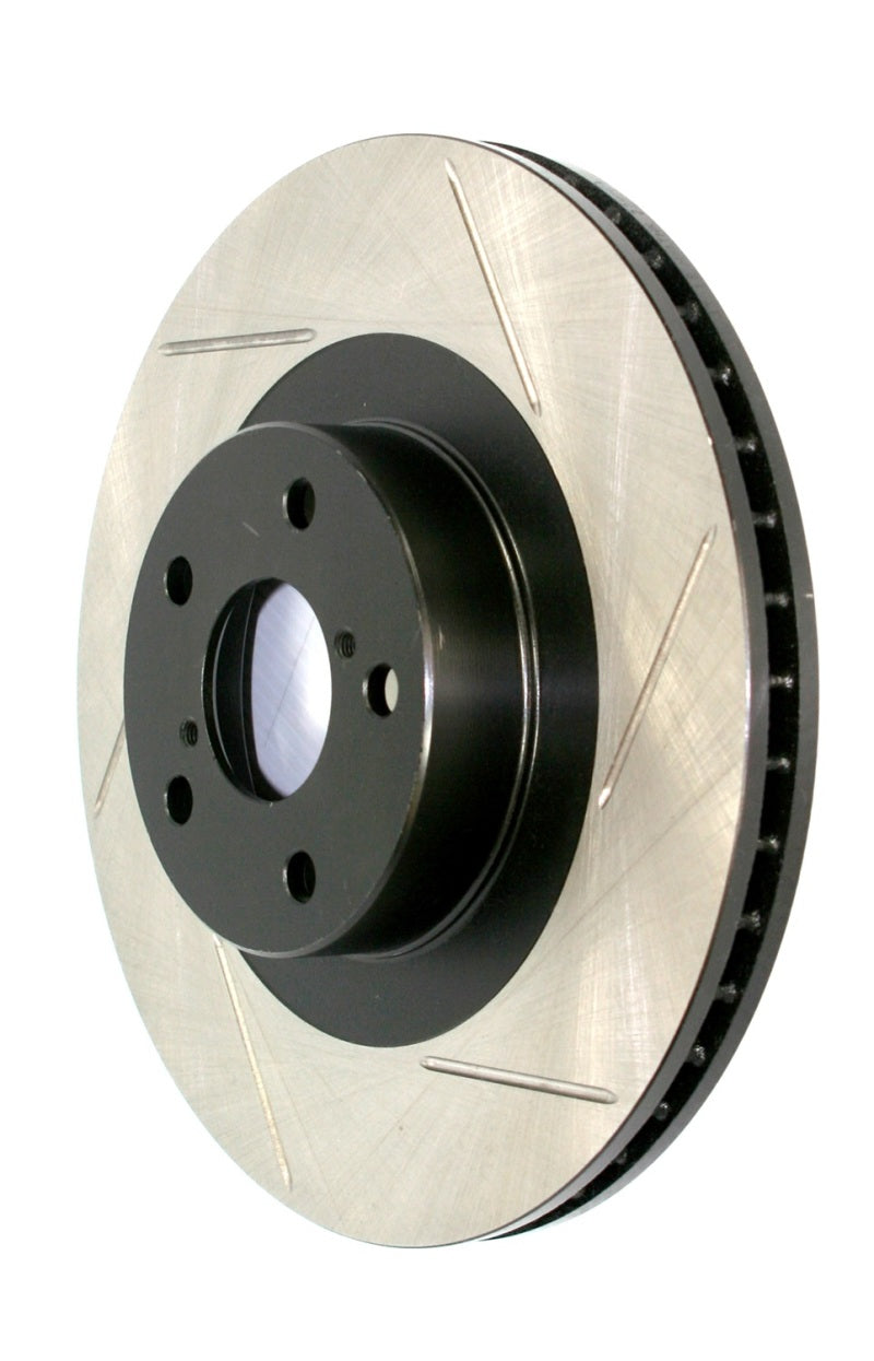STOPTECH POWER SLOT 05-09 TOYOTA TACOMA/03-09 4 RUNNER SLOTTED RIGHT FRONT CRYO ROTOR, 126.44129CSR - eliteracefab.com
