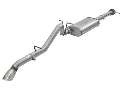 aFe MACH Force-Xp Hi-Tuck 3in. 409 SS C/B Exhaust 15-18 GM Colorado L4-2.5L/V6-3.6L - Polished Tip aFe