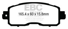 Load image into Gallery viewer, EBC 13+ Nissan Altima 2.5 (L33) Sedan Greenstuff Front Brake Pads - eliteracefab.com