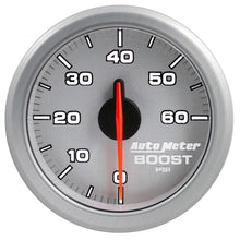 Load image into Gallery viewer, Autometer Airdrive 2-1/6in Boost Gauge 0-60 PSI - Silver