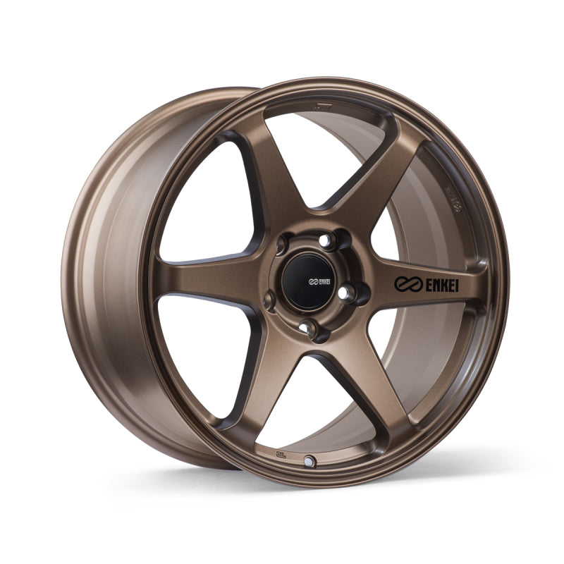 Enkei T6R 18x9.5 38mm Offset 5x114.3 Bolt Pattern 72.6 Bore Copper Wheel - eliteracefab.com