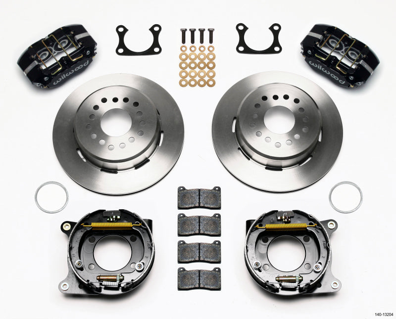 Wilwood Dynapro Dust-Boot P/S Park Brake Kit Big Ford 2.36in Offset Wilwood