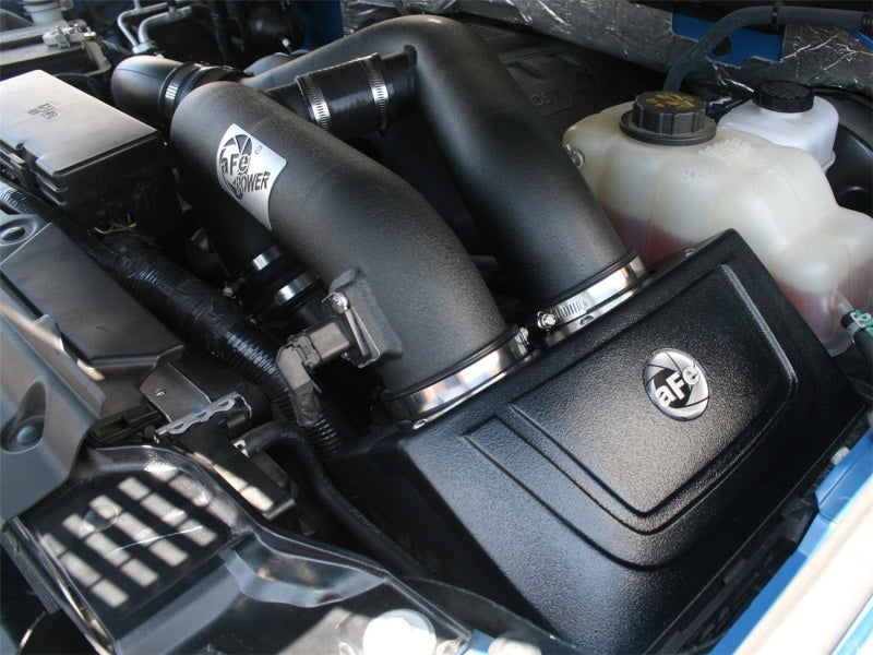 aFe MagnumFORCE Intake System Cover Stage-2 P5R 11-13 Ford F-150 EcoBoost V6-3.5L (tt) - eliteracefab.com