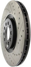 Load image into Gallery viewer, StopTech Slotted &amp; Drilled Sport Brake Rotor - eliteracefab.com