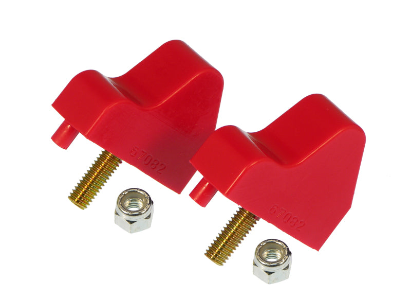 Prothane 70-81 Chevy Camaro Bump Stop Kit - Red - eliteracefab.com