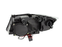 Load image into Gallery viewer, ANZO USA Bmw 3 Series E90-E91 4dr Wagon Projector Headlights W/ Halo W/ Led Bar Black Ccfl; 2006-2008 - eliteracefab.com