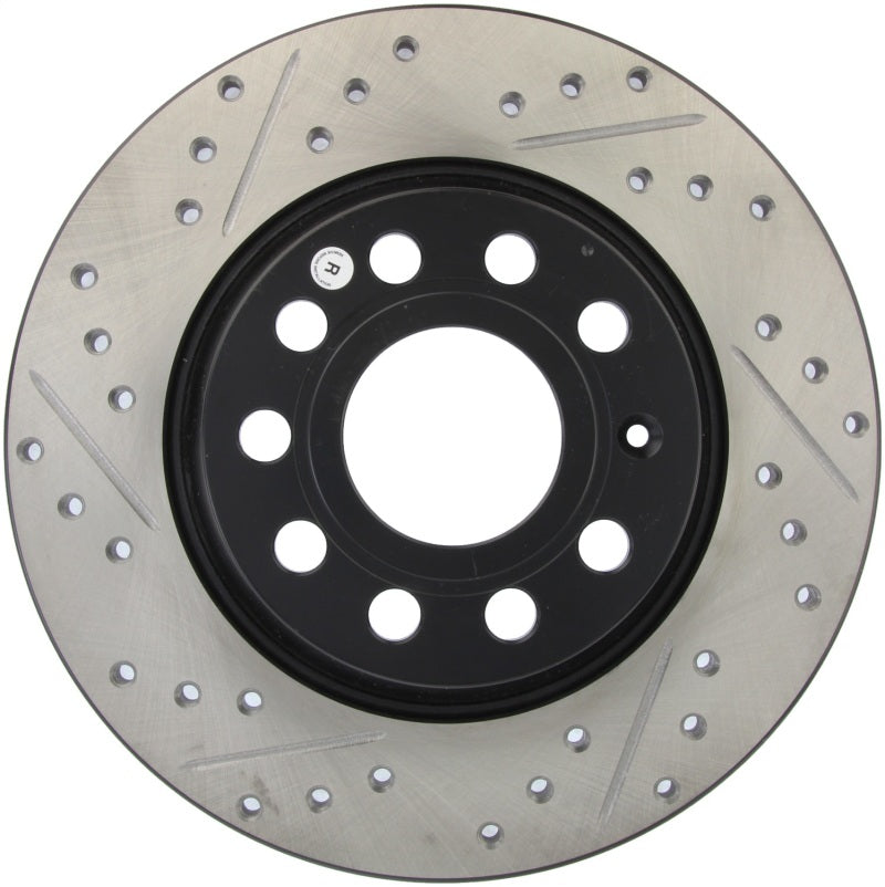 StopTech Slotted & Drilled Sport Brake Rotor - eliteracefab.com