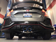 Load image into Gallery viewer, Injen 17-19 Honda Civic Type-R 3in SS Cat-Back Exhaust w/ Dual Burnt Titanium Tips - eliteracefab.com